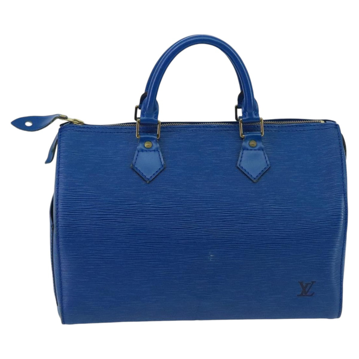 LOUIS VUITTON Epi Speedy 30 Hand Bag Toledo Blue M43005 LV 98996