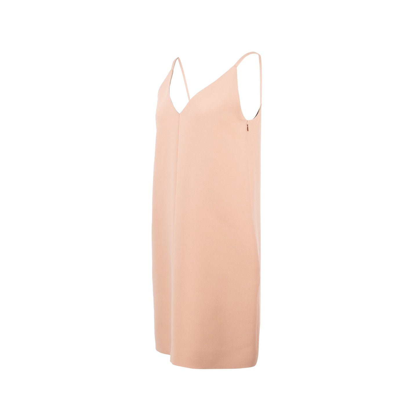 Luxury Dior Size 38 CD and Bee Classic Dress Wool/Silk Light Pink