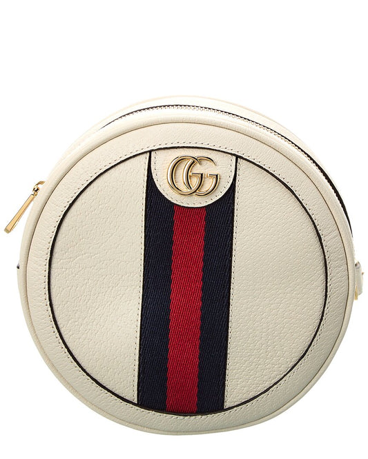 Luxury Gucci Trending 2025 Ophidia Mini Leather Backpack