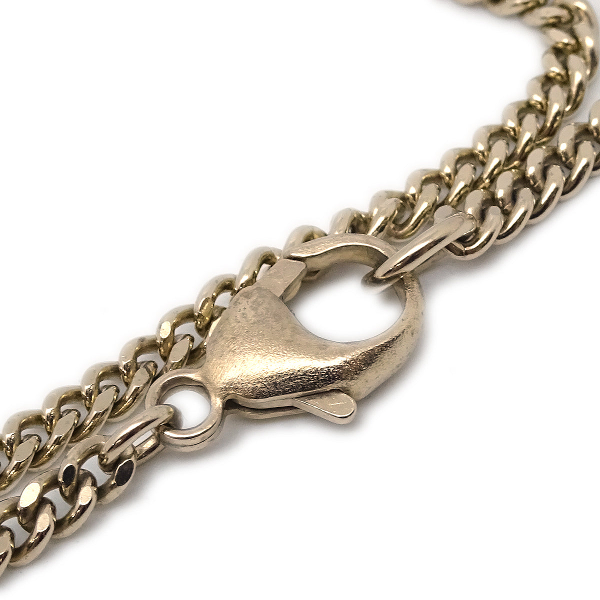 Luxury Chanel Bow Gold Chain Necklace Pendant 07C