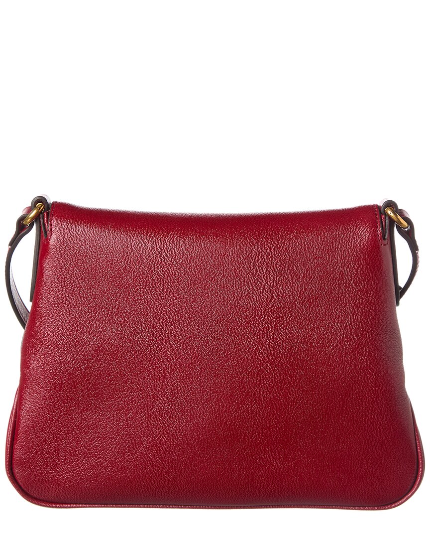 Gucci GG Logo Leather Shoulder Bag