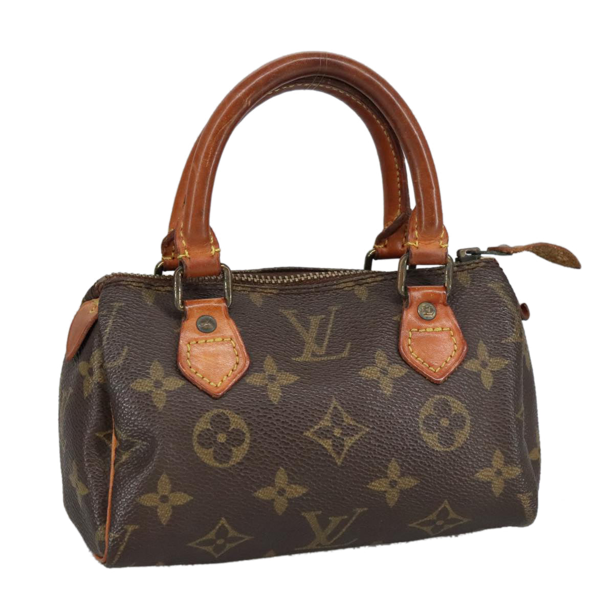 LOUIS VUITTON Monogram Mini Speedy Hand Bag M41534 LV 99006