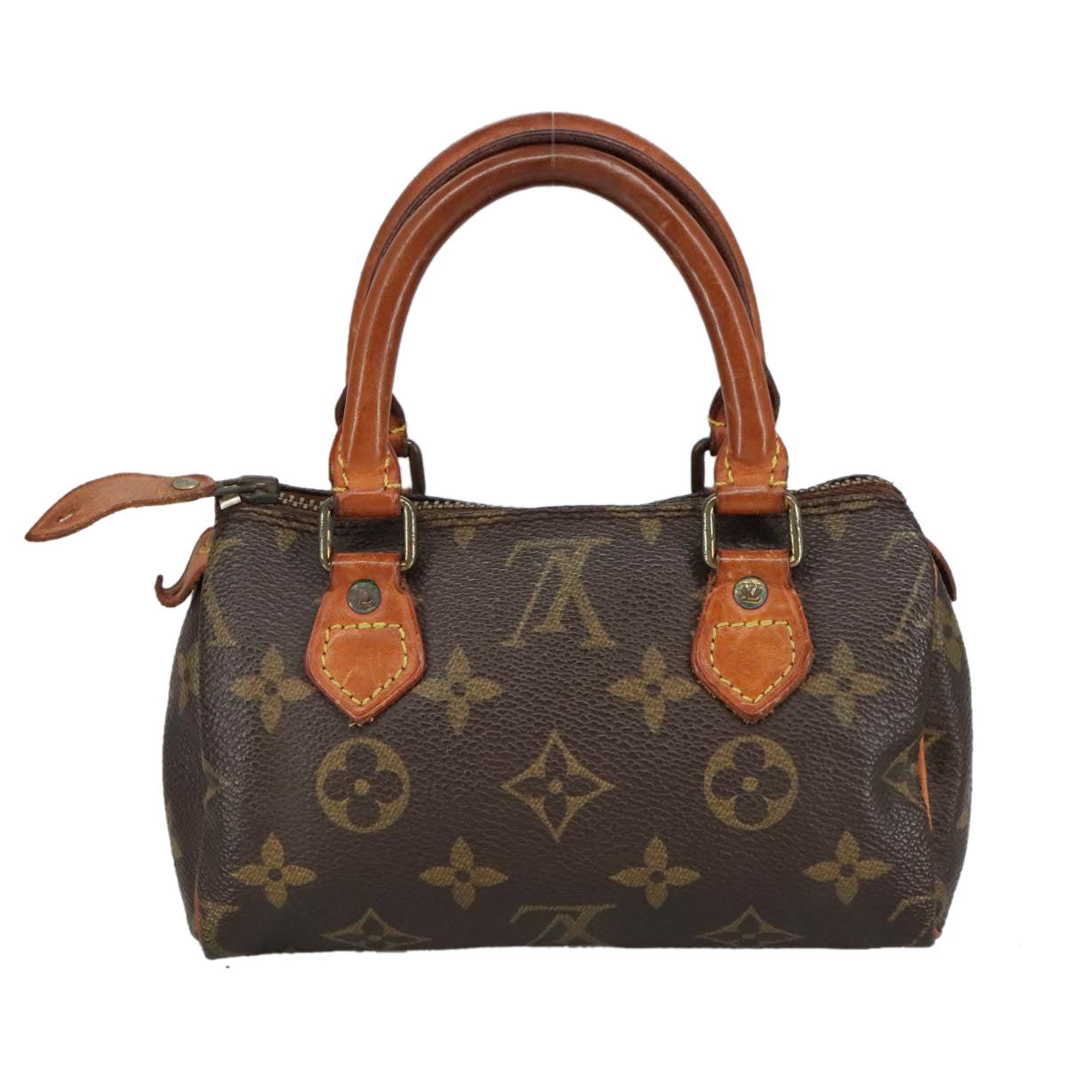 LOUIS VUITTON Monogram Mini Speedy Hand Bag M41534 LV 99006
