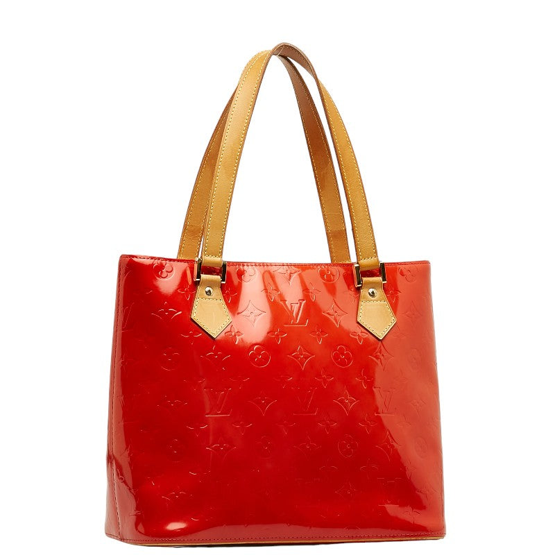 Louis Vuitton Vernis Houston Tote Bag M91092 Rouge Red PVC  Louis Vuitton