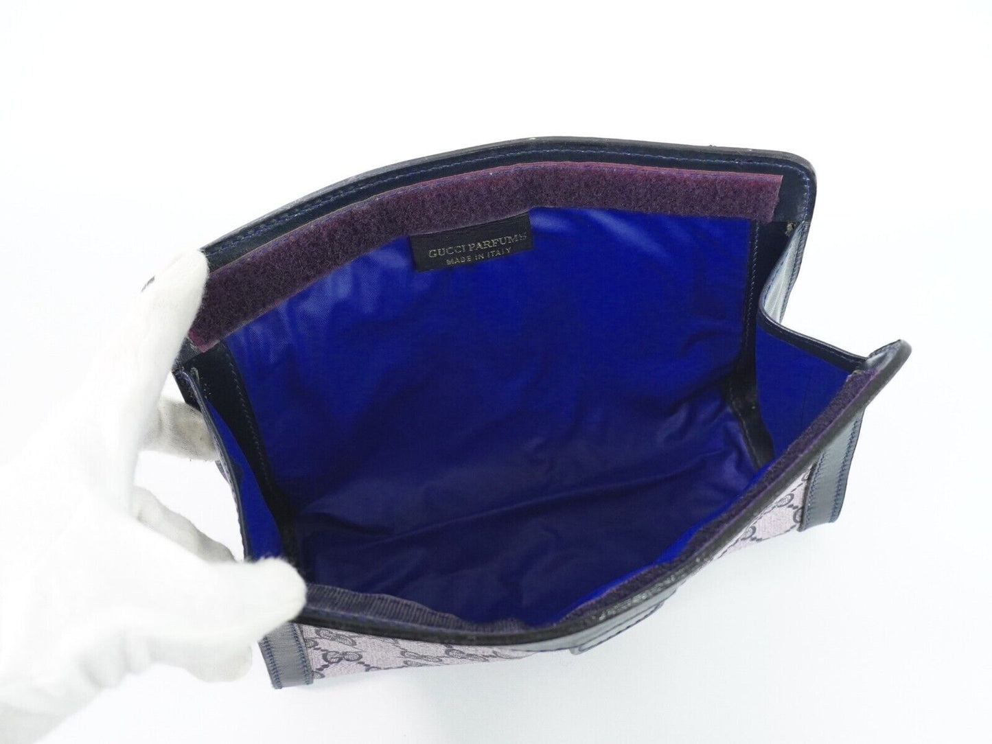 Gucci Gg Supreme  Canvas Clutch Bag ()