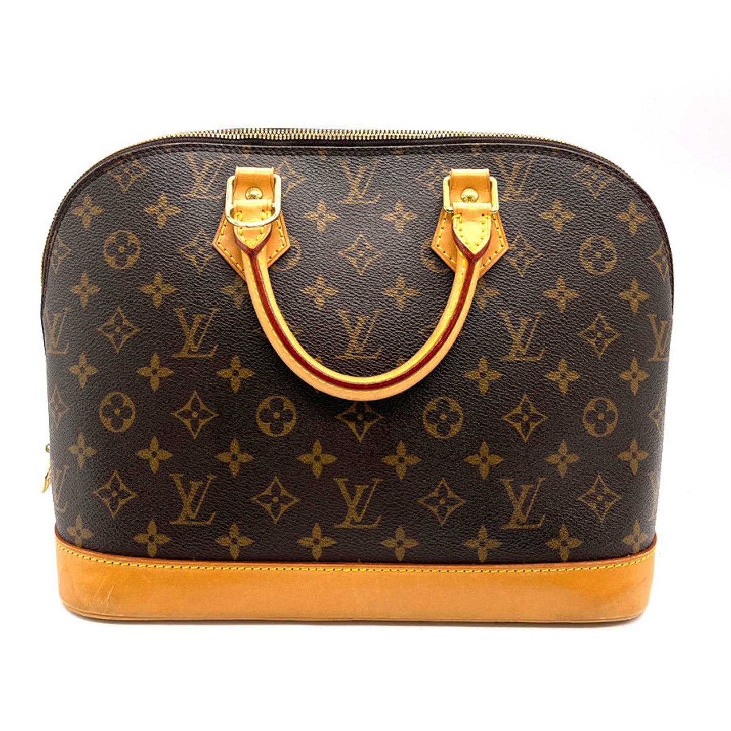 Louis Vuitton Alma  Canvas Handbag ()