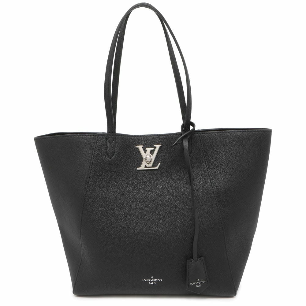 LOUIS VUITTON Lockme Cabas Noir M42291 Calf Leather