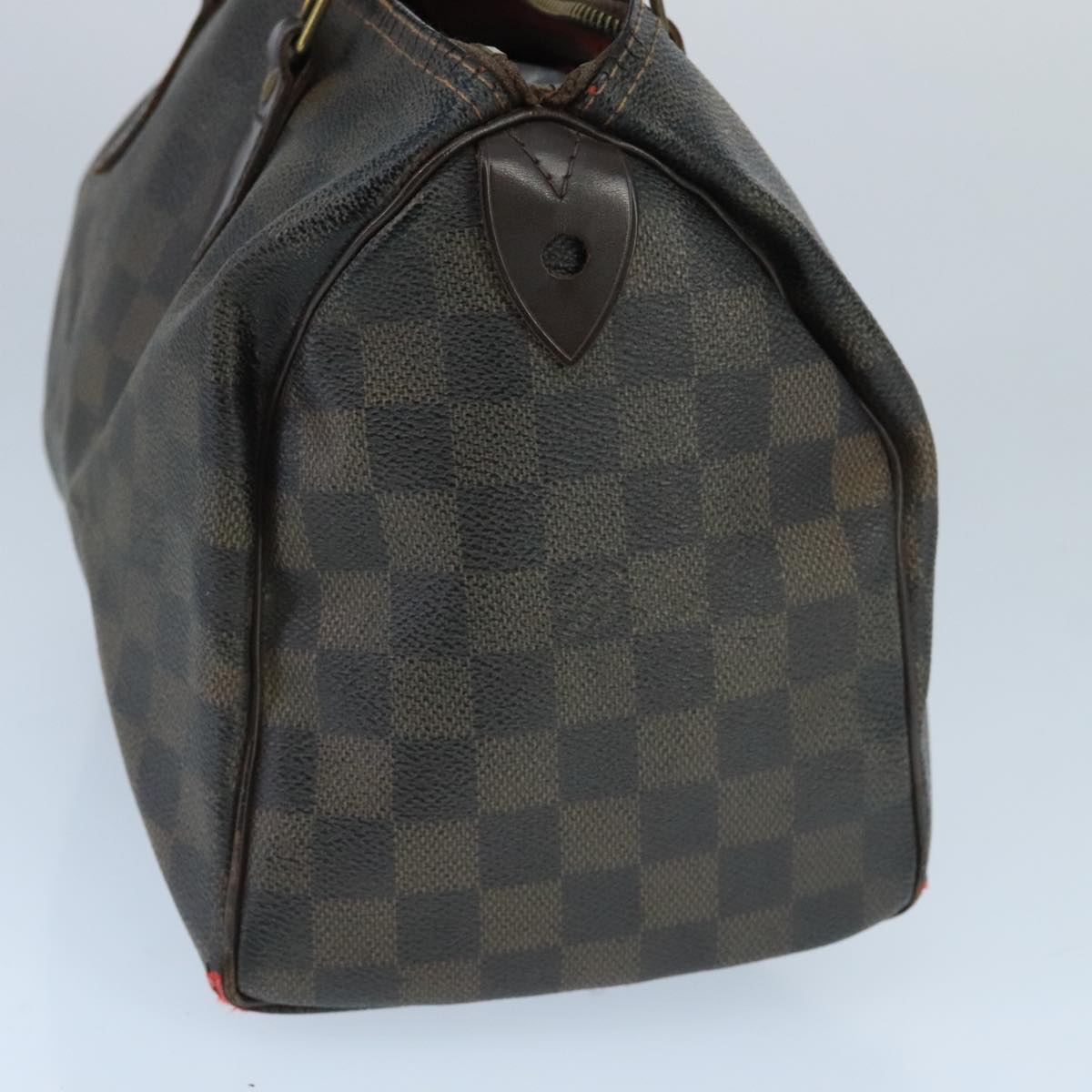 LOUIS VUITTON Damier Ebene Speedy 25 Hand Bag N41532 LV 99168