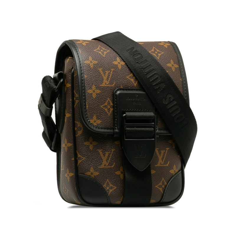Louis Vuitton Monogram MacArthur Arch Messenger S Bag M46442 Brown Black PVC Leather  Louis Vuitton
