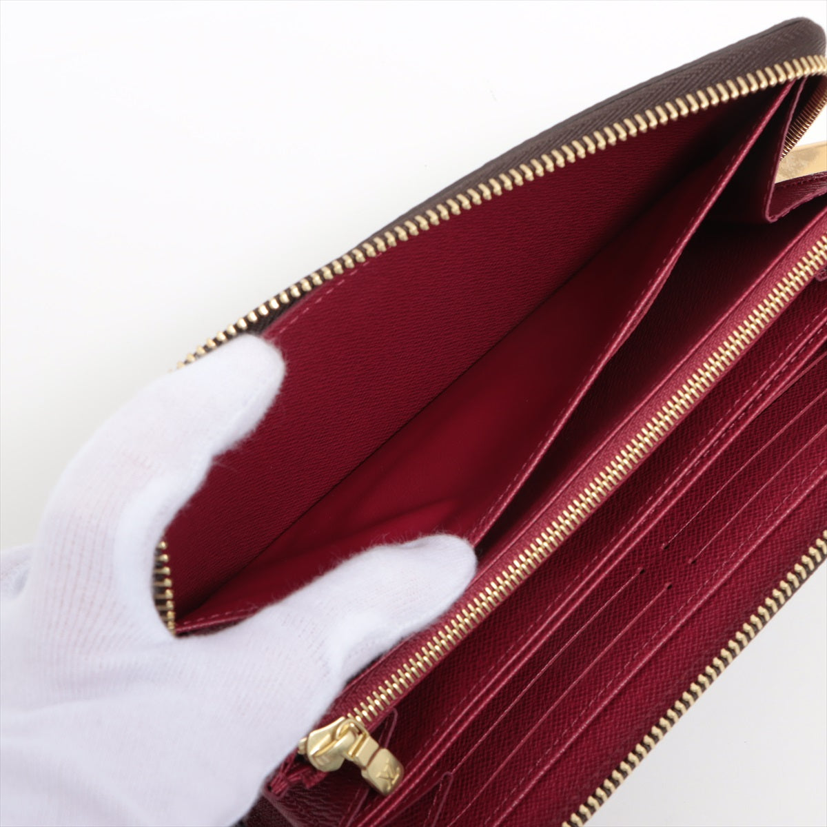 Louis Vuitton Monogram  Wallet M41895 Fushai Round Zip Wallet