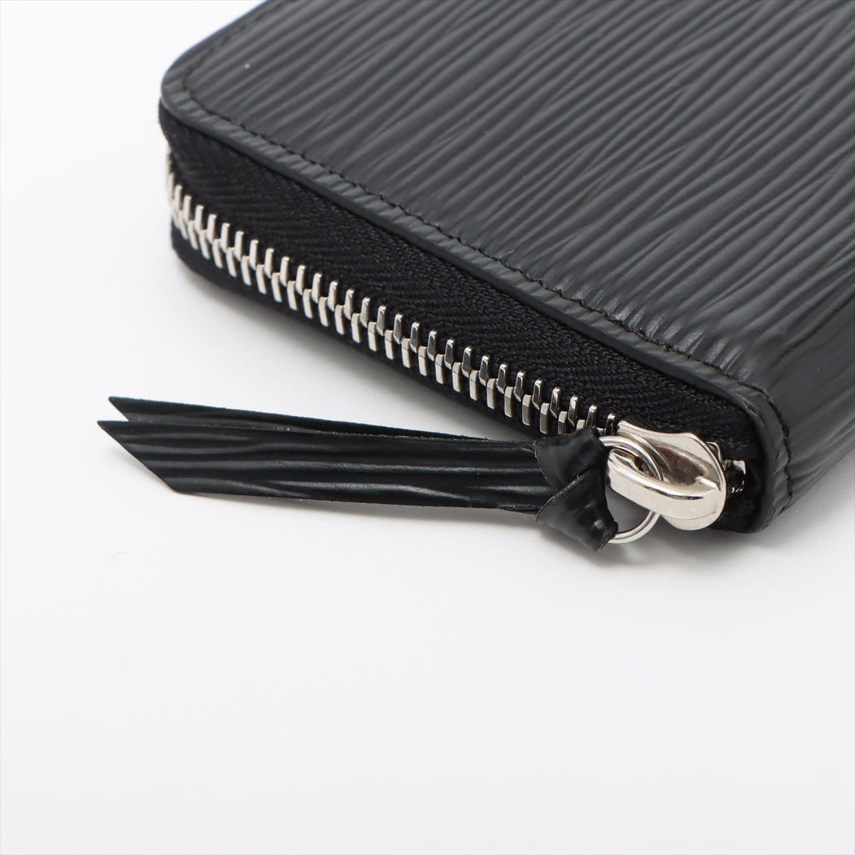 Louis Vuitton Epi Portfolio Clemens M60915 Black Round  Wallet