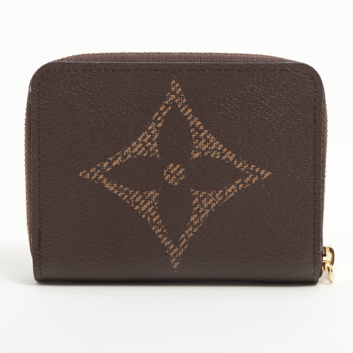 Louis Vuitton Monogram Giant Zippy Coin Impact M69354 Brown Coin Case