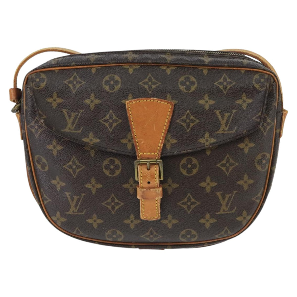 LOUIS VUITTON Monogram Jeune Fille GM Shoulder Bag M51225 LV 99856