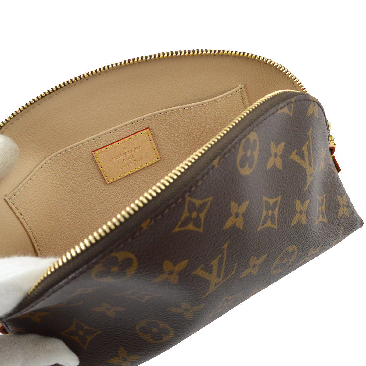 Louis Vuitton Monogram Pochette Cosmetic Pouch GM M47353