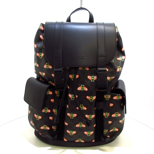 Luxury Gucci Trending 2025 Gg Supreme  Canvas Backpack Bag ()