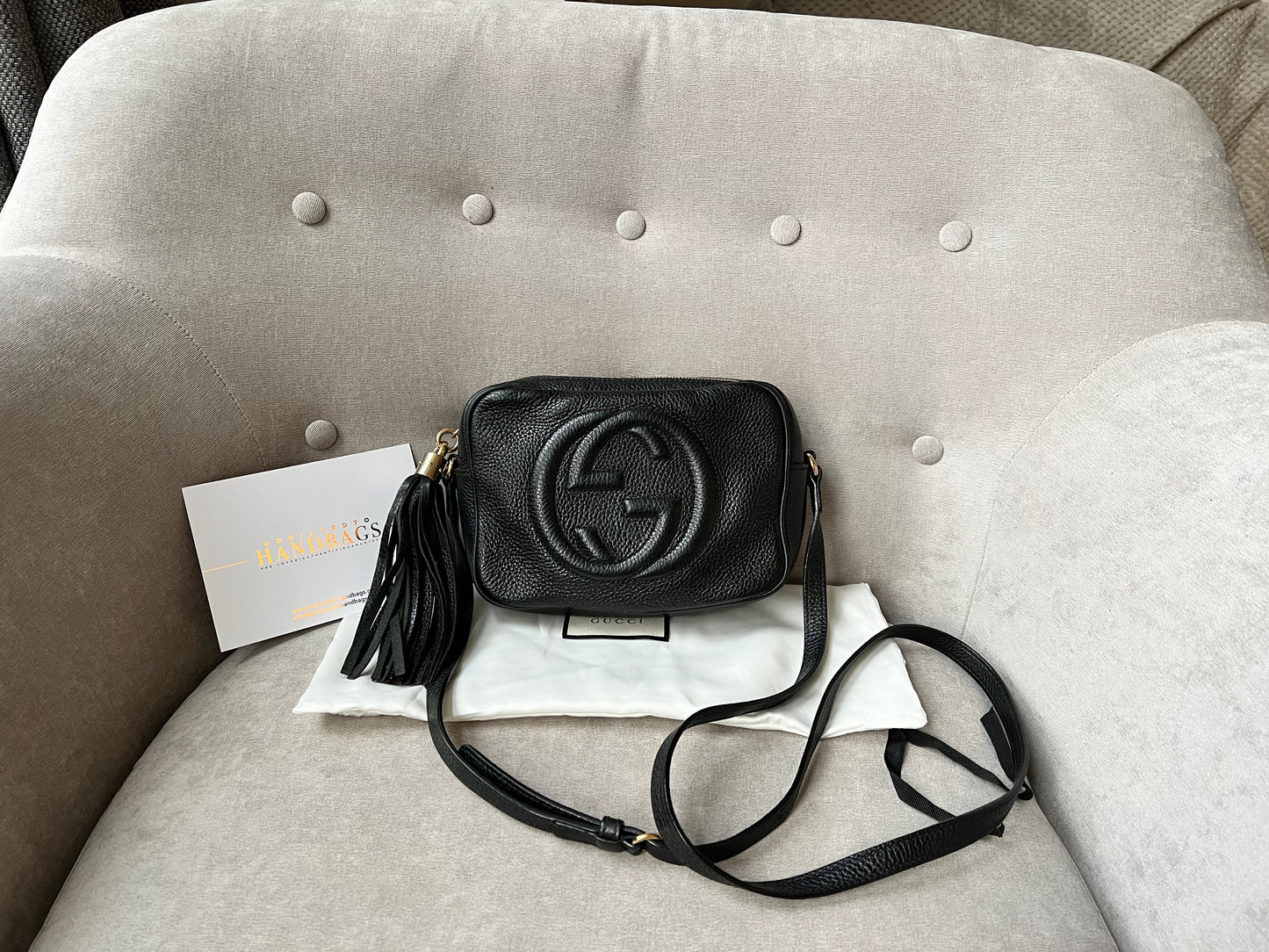 Luxury Gucci Trending 2025 Black Soho Disco