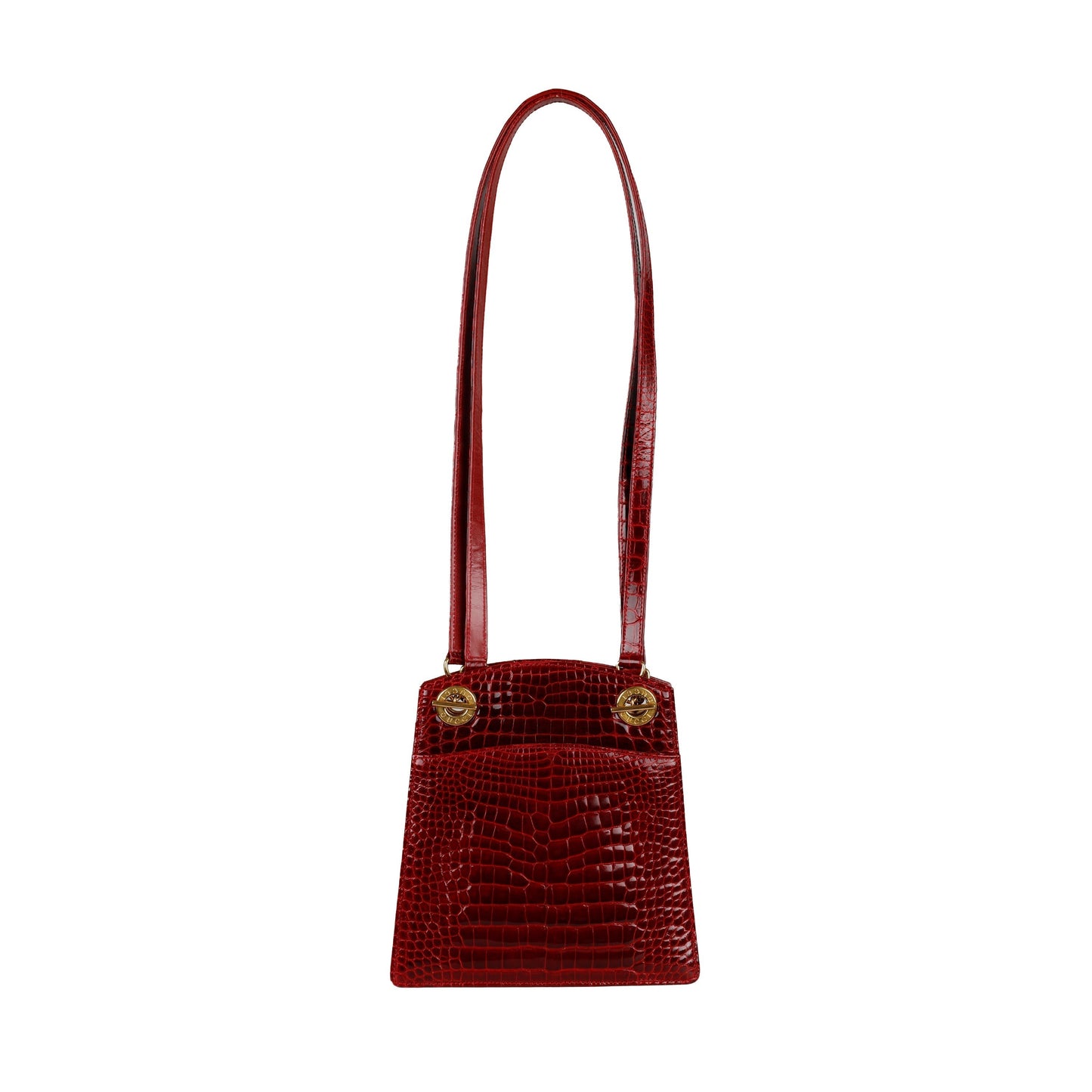 Luxury Gucci Trending 2025 Vintage Exotic Leather Crossbody Bag - '80s