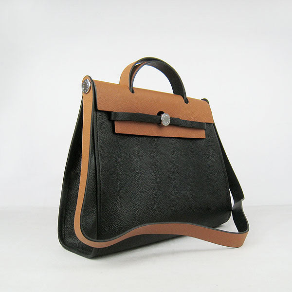 Luxury Hermes Herbag 60667 Ladies 2way Cow Leather