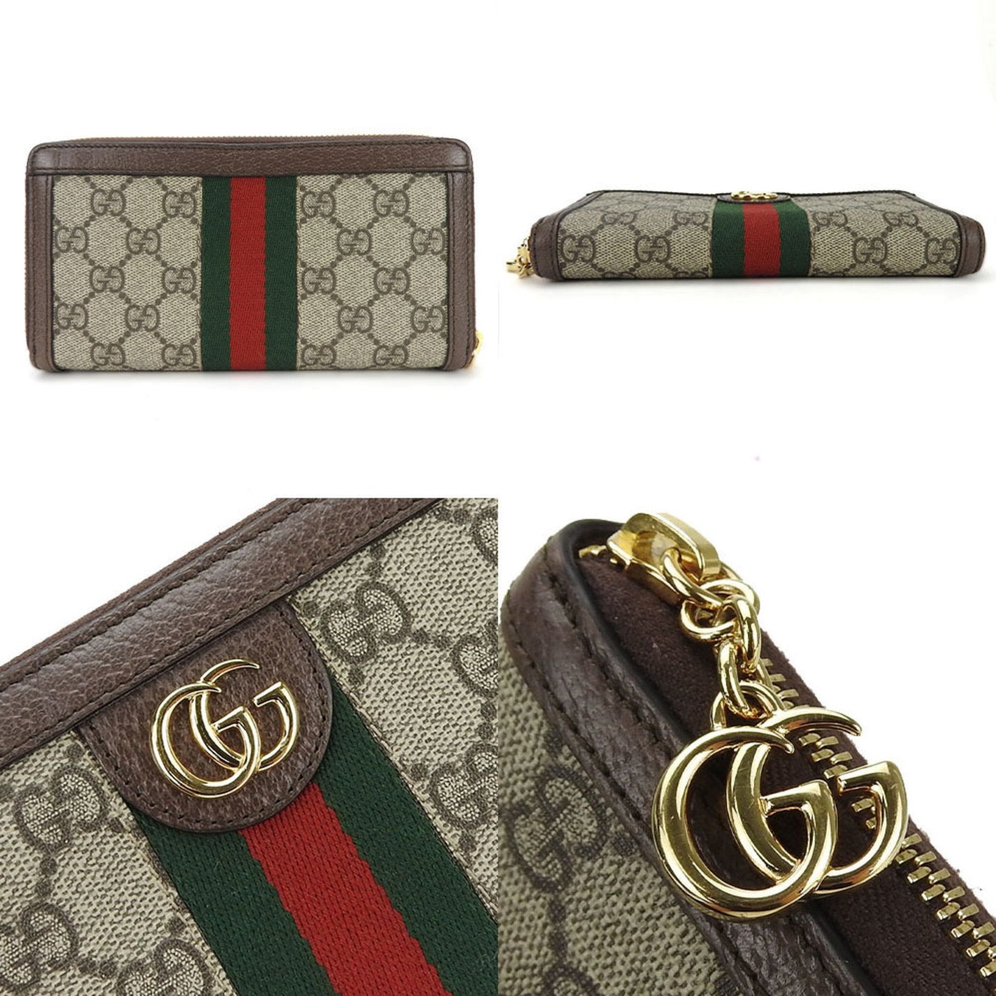 Luxury Gucci Trending 2025 Ophidia  Canvas Wallet  ()