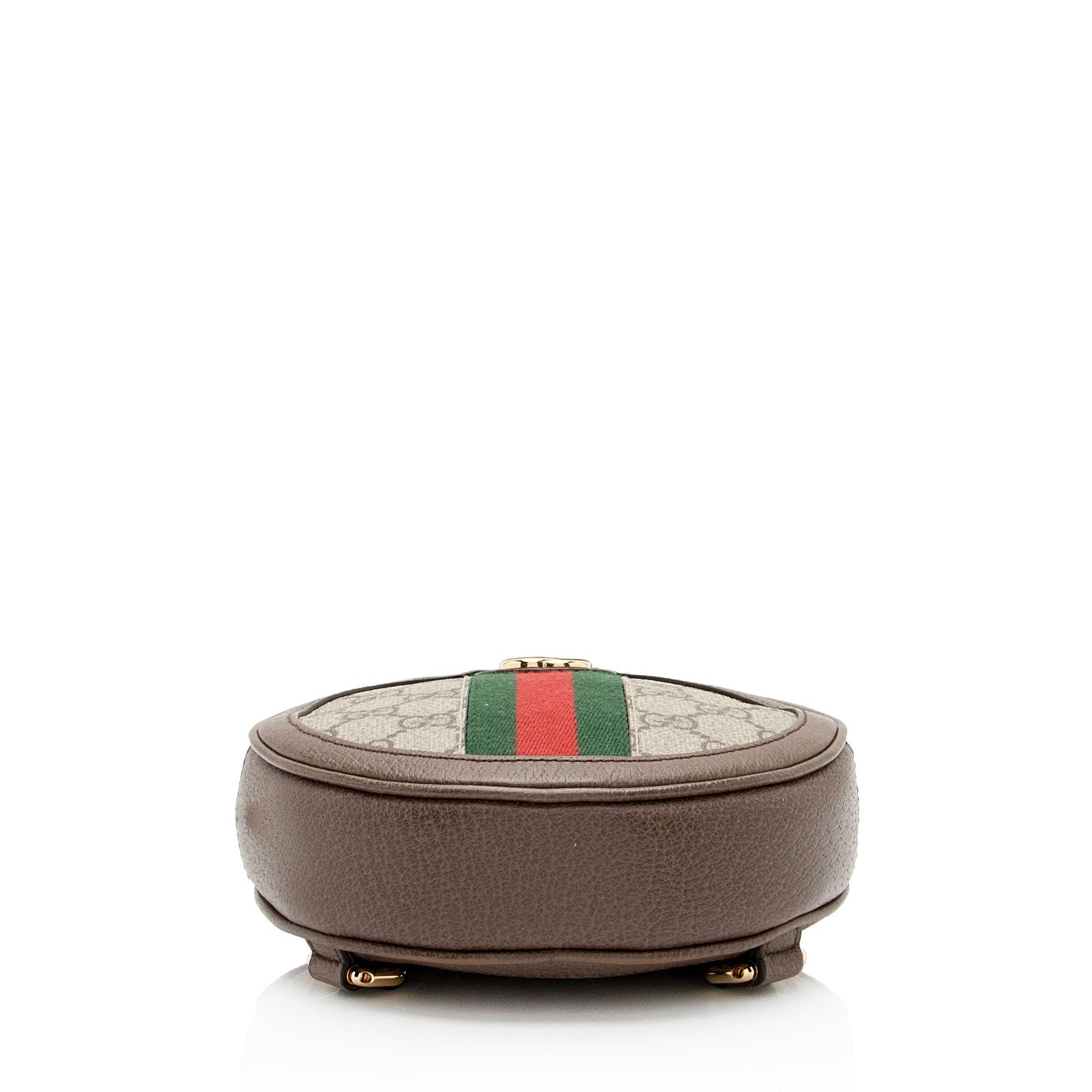 Luxury Gucci Trending 2025 GG Supreme Ophidia Round Mini Backpack