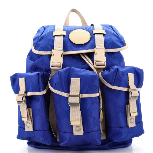 Luxury Gucci Trending 2025 Off The Grid Backpack GG Econyl