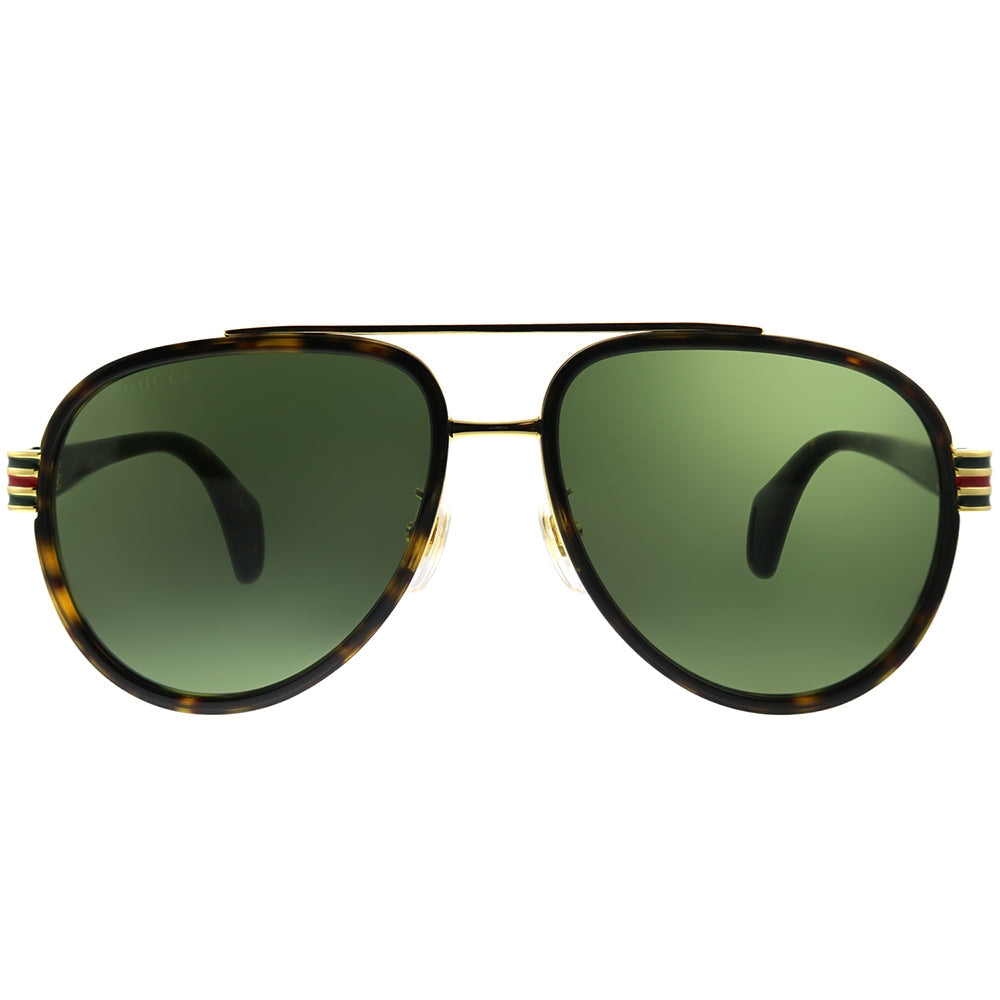 Gucci  GG 0447S 004 Unisex Pilot Sunglasses
