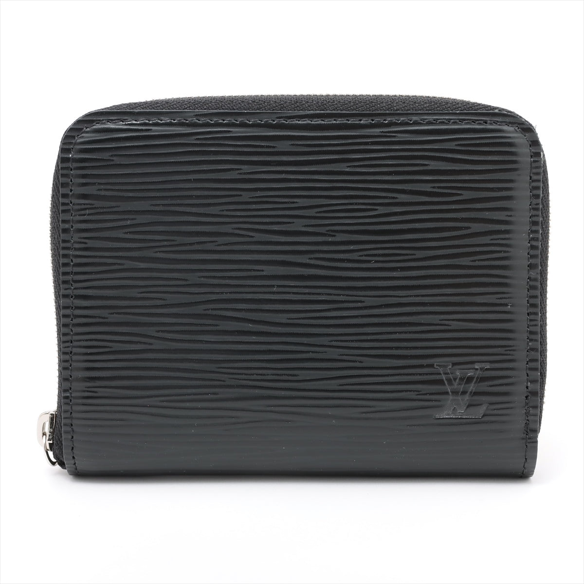 Louis Vuitton Epi Zippyr Coin Pass M60152 Black Coin Case