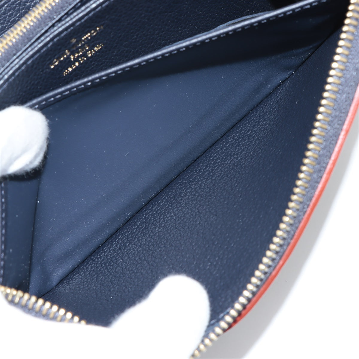 Louis Vuitton Monogram Amplant  Wallet M62121 Marine Round Zip Wallet