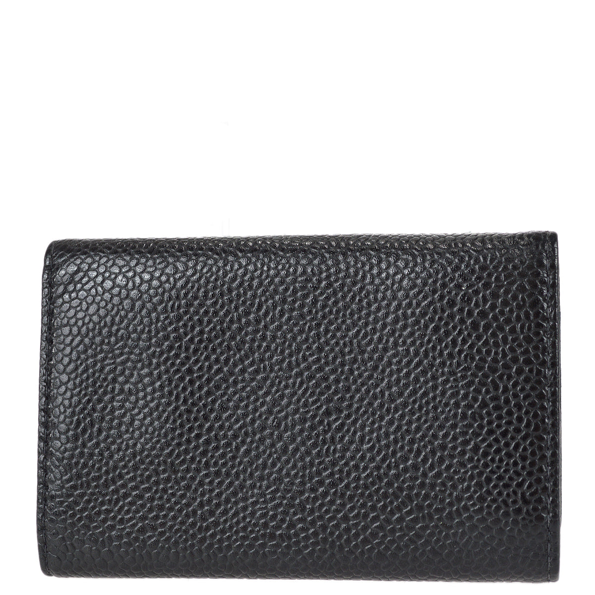 Luxury Chanel 2001-2003 Timeless Key Case Black Caviar Small New