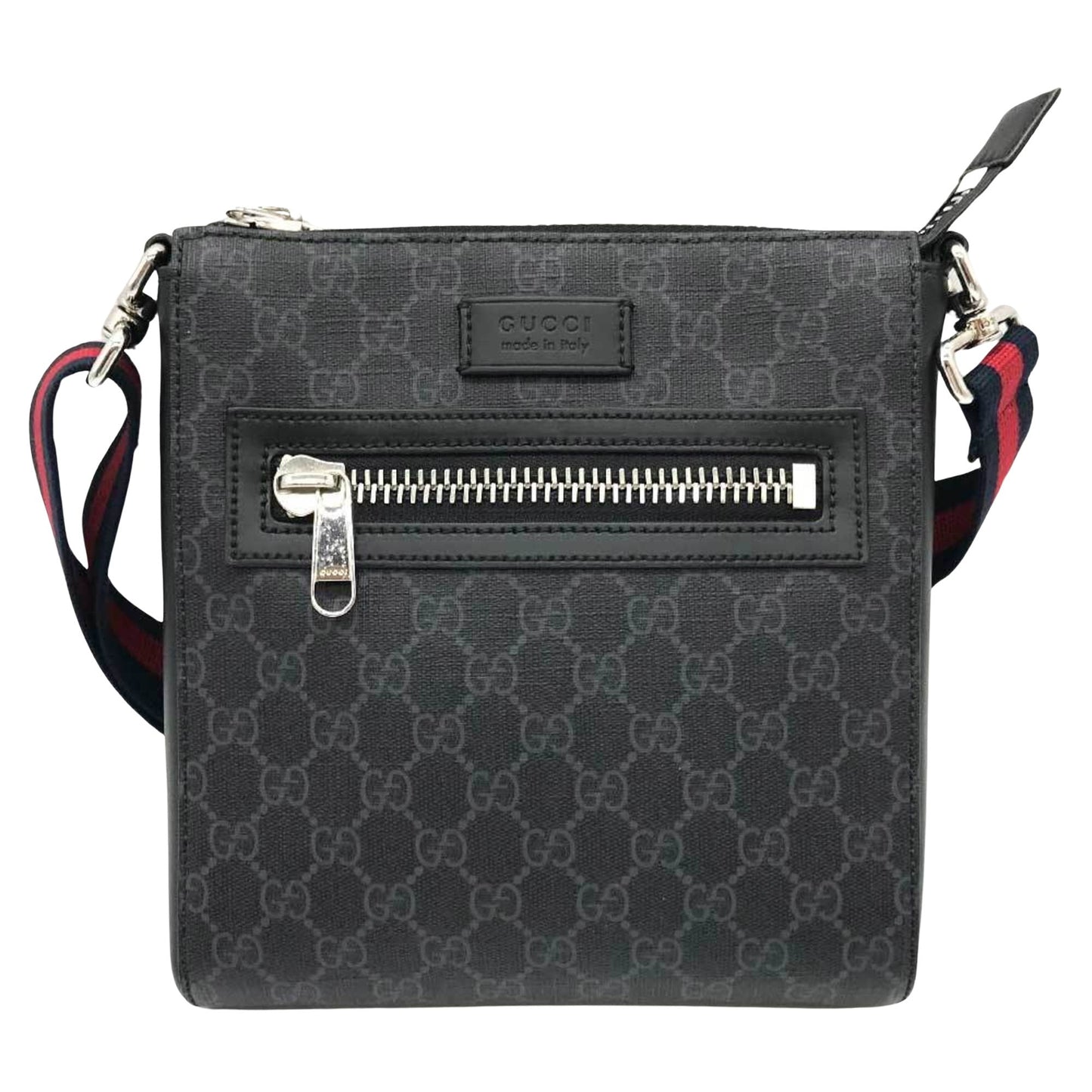 Luxury Gucci Trending 2025 Gg Supreme  Leather Shoulder Bag ()