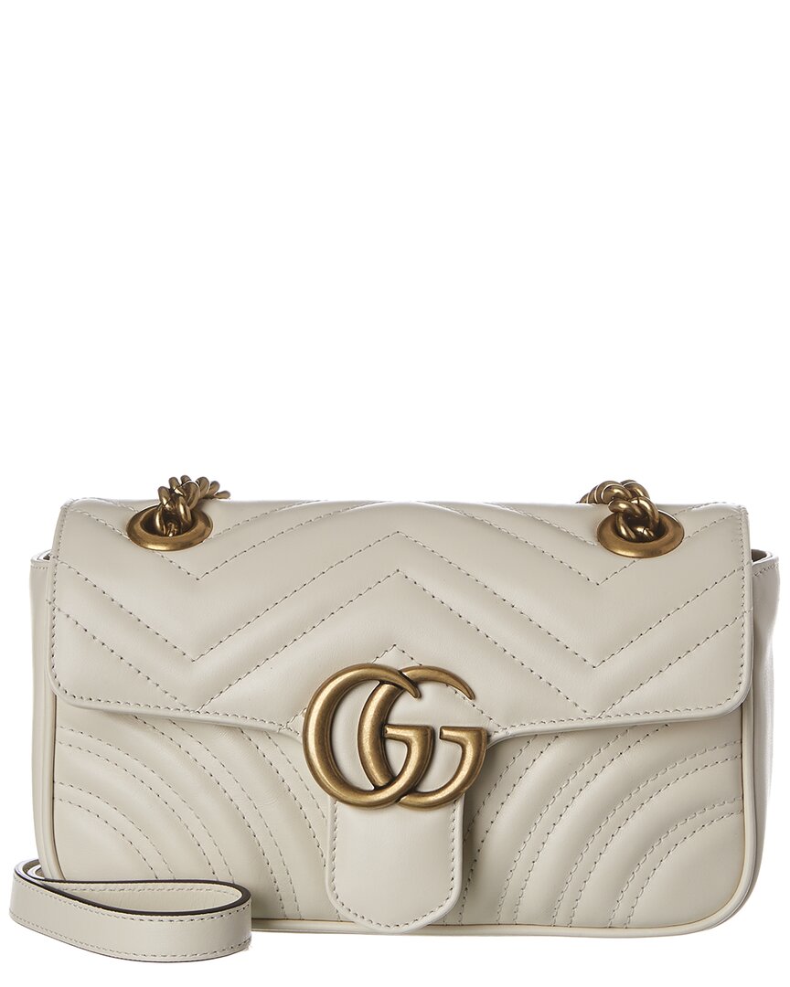 Luxury Gucci Trending 2025 GG Marmont Mini Matelasse Leather Shoulder Bag