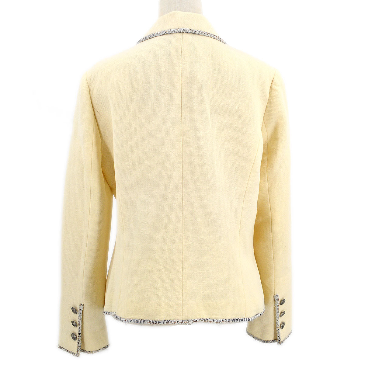 Luxury Chanel Cruise 2005 emblem patch double-breasted blazer #42