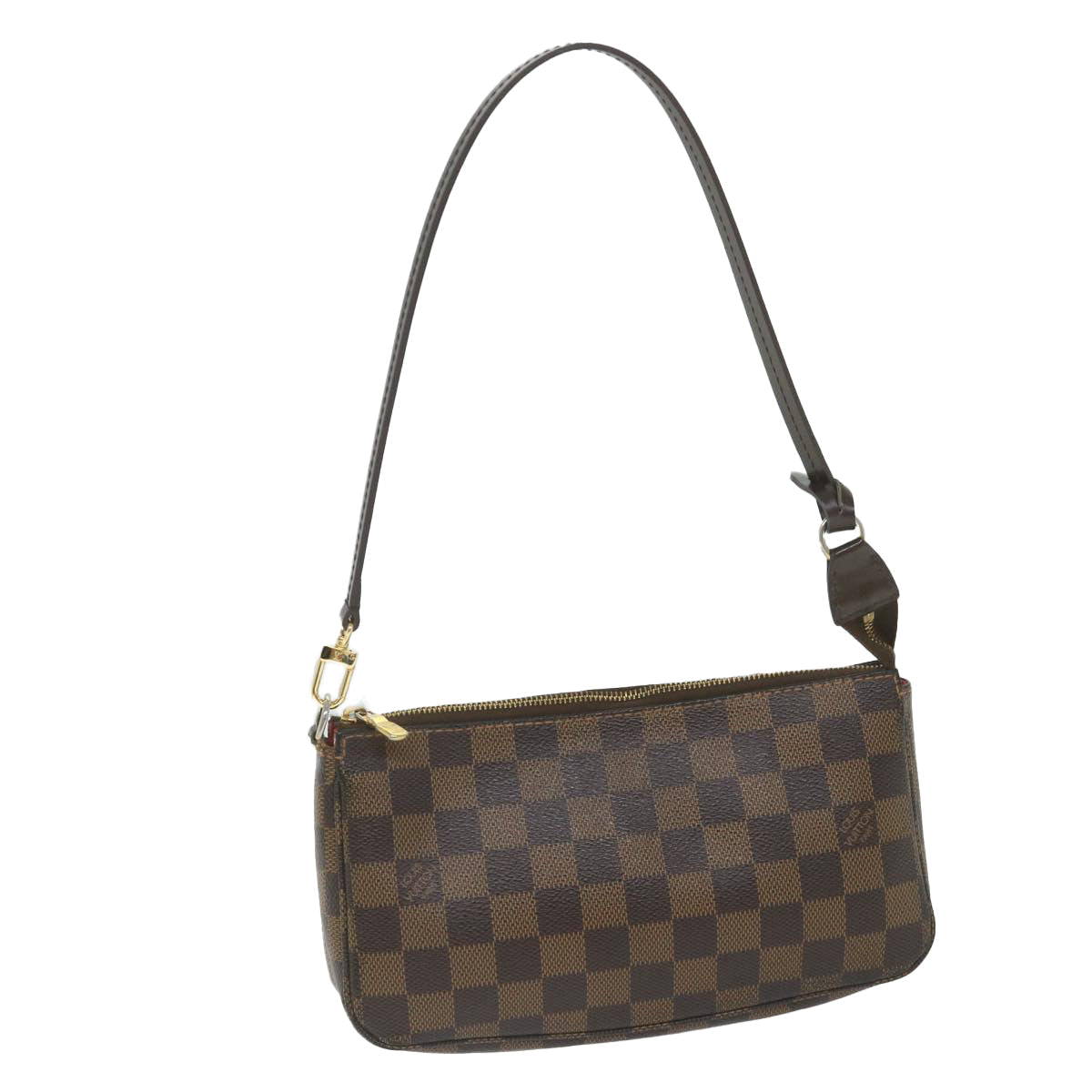 Louis Vuitton Pochette Accessoire  Canvas Clutch Bag ()