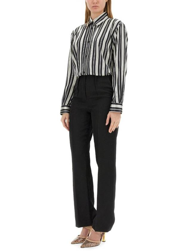 Luxury Fendi Shirt FS8143AXB0 F0GME BLACKWHITE