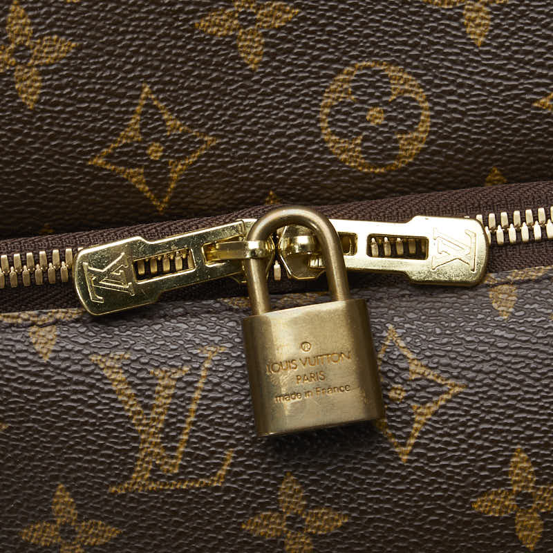 Louis Vuitton Monogram Evasion Boston Bag Travel Bag M41443 Brown PVC Leather  Louis Vuitton