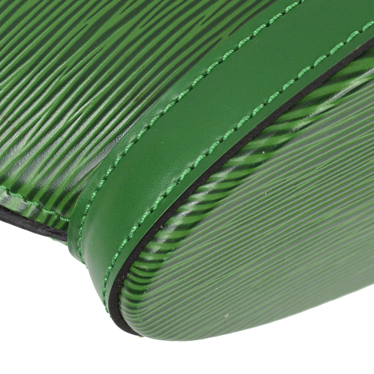 Louis Vuitton 1995 Green Epi Saint Jacques Tote Handbag M52274