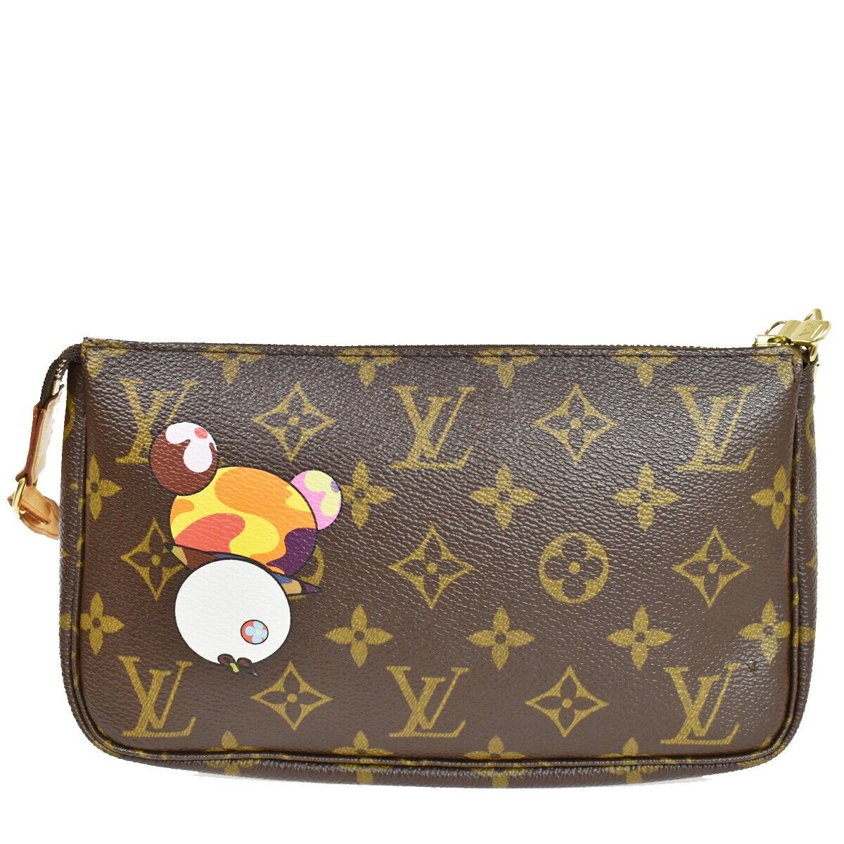 Louis Vuitton Pochette Accessoires  Canvas Clutch Bag ()