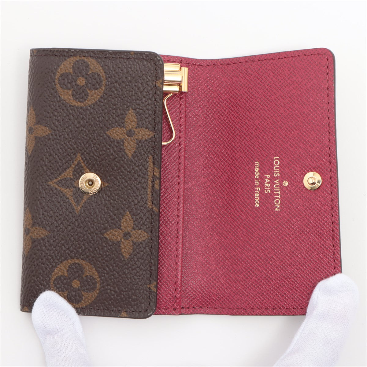 Louis Vuitton Monogram Multicell 6 M60701 Fushai Keycase  Reaction