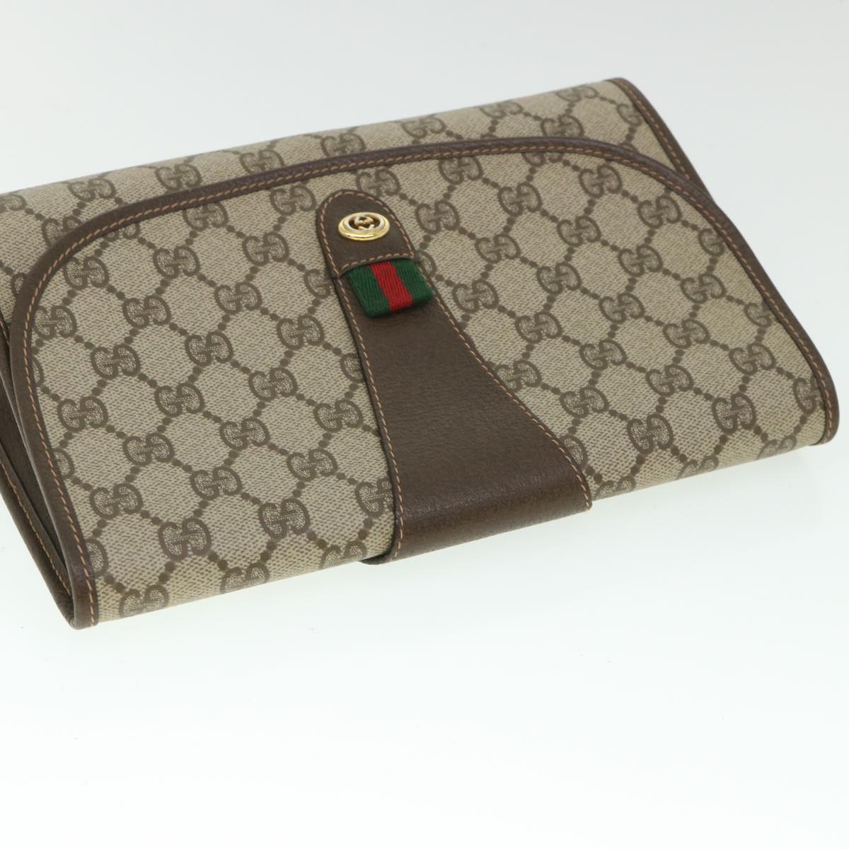 Gucci Gg Canvas  Canvas Clutch Bag ()