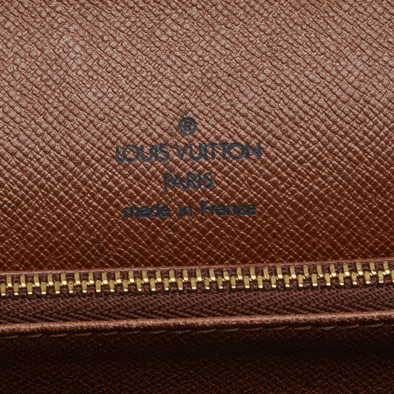 Louis Vuitton Monogram Concorde Handbag M51190 Brown PVC Leather  Louis Vuitton