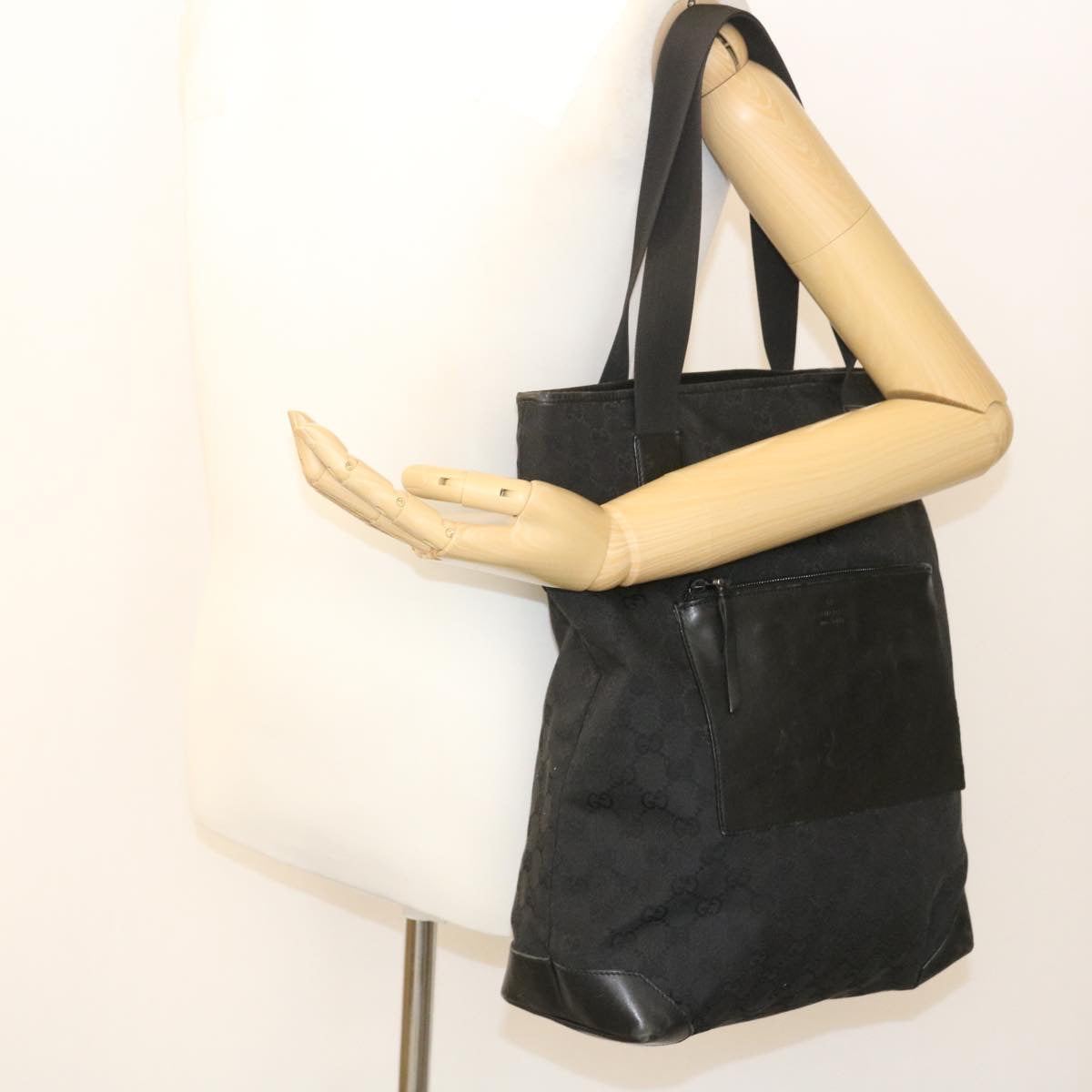 Gucci Gg Canvas  Canvas Tote Bag