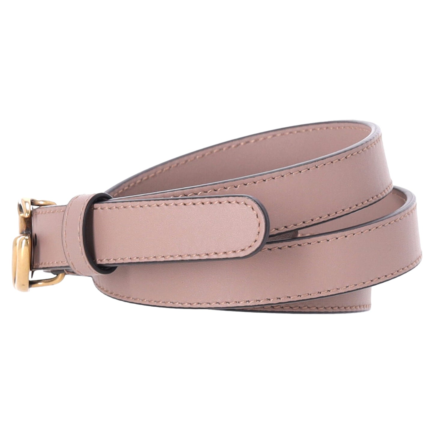 Gucci GG Marmont 90 Belt in Pink Leather