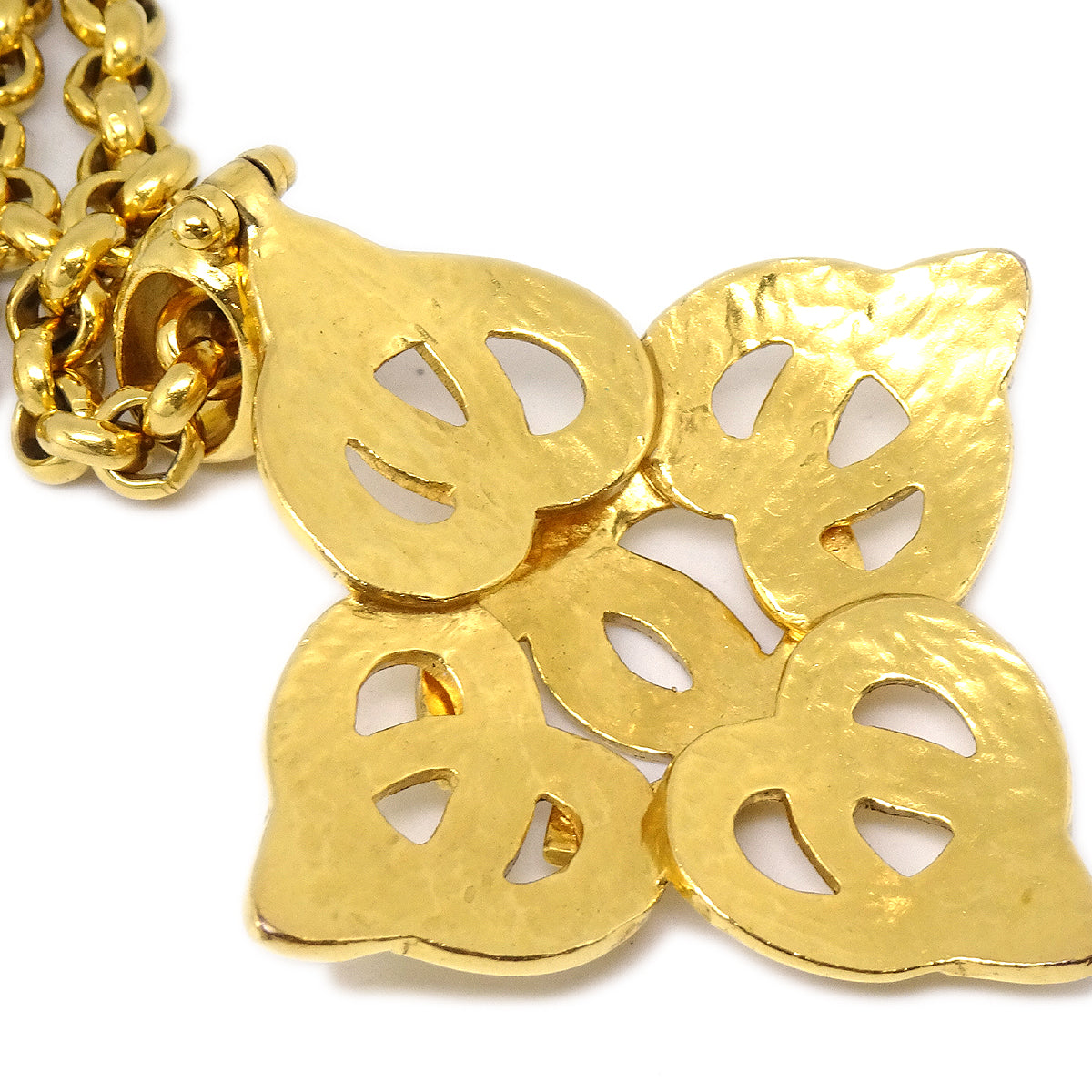 Luxury Chanel 1997 Spring Chain Pendant Necklace 97P