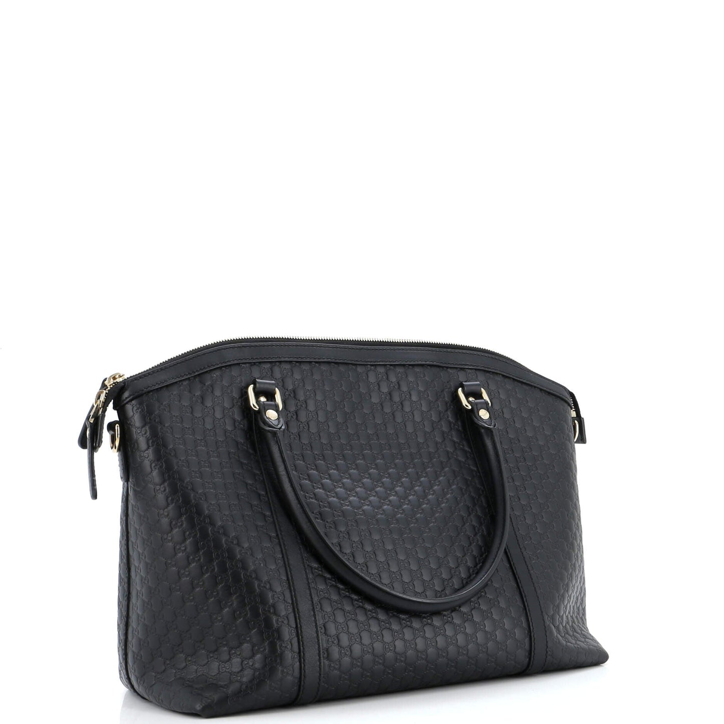 Britt Convertible Dome Satchel Microguccissima Leather Medium