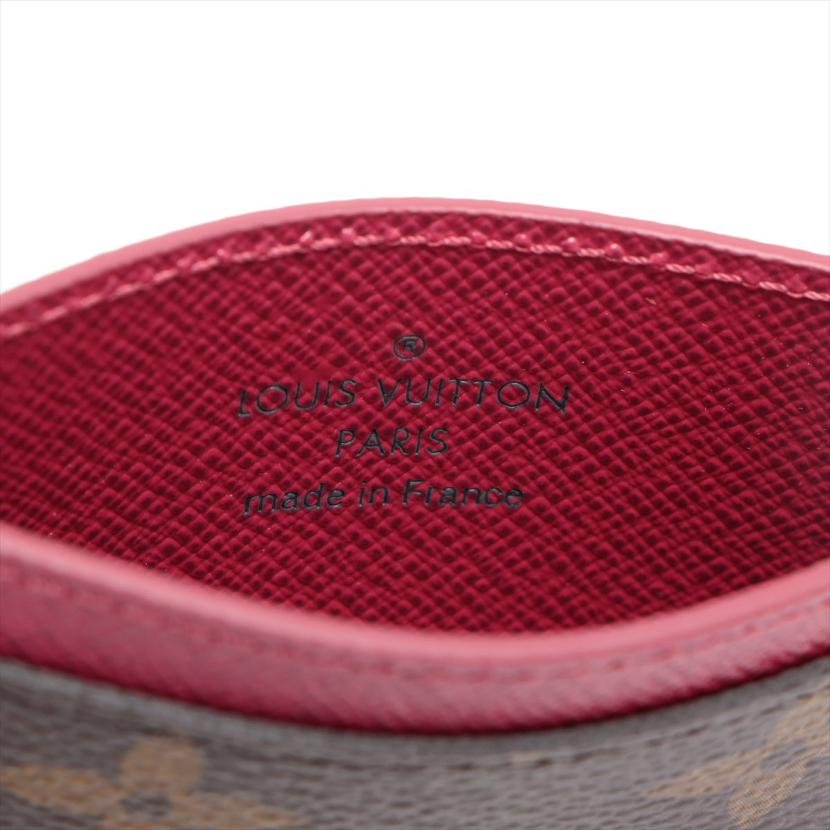 Louis Vuitton Monogram Cardholder M60703 Fuchsia
