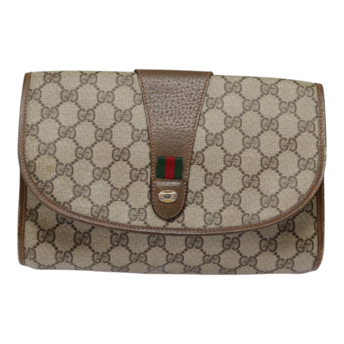 Luxury Gucci Trending 2025 Ophidia  Canvas Clutch Bag