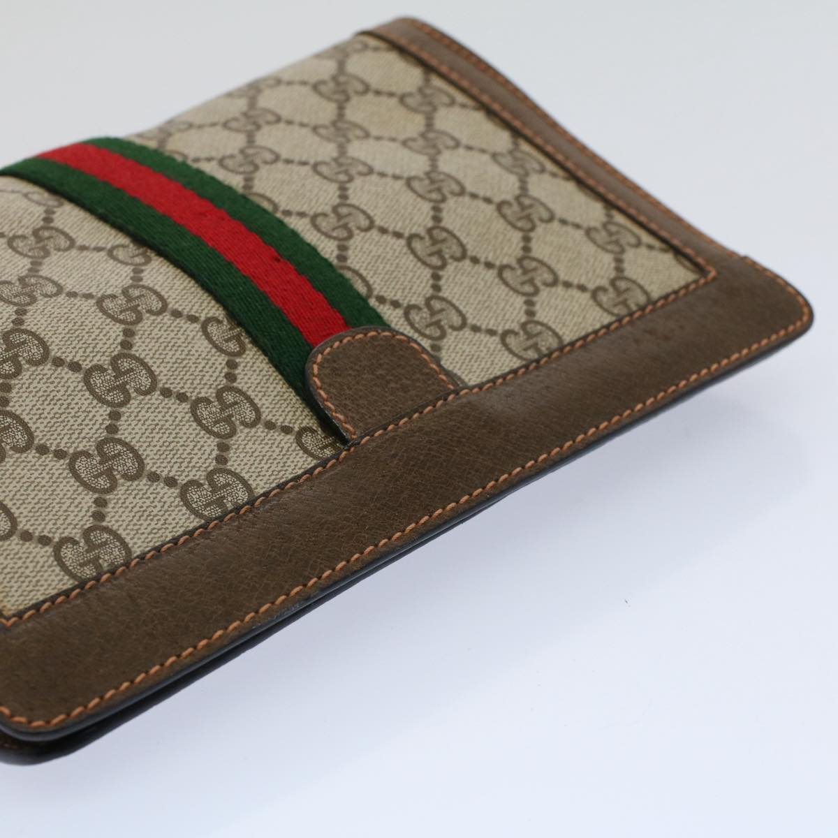 Gucci Web  Canvas Clutch Bag ()