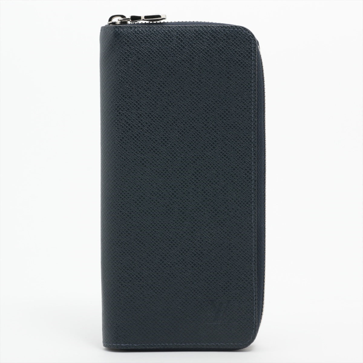 Louis Vuitton Taiga Zippy Vertical M30510 Navy Wallet