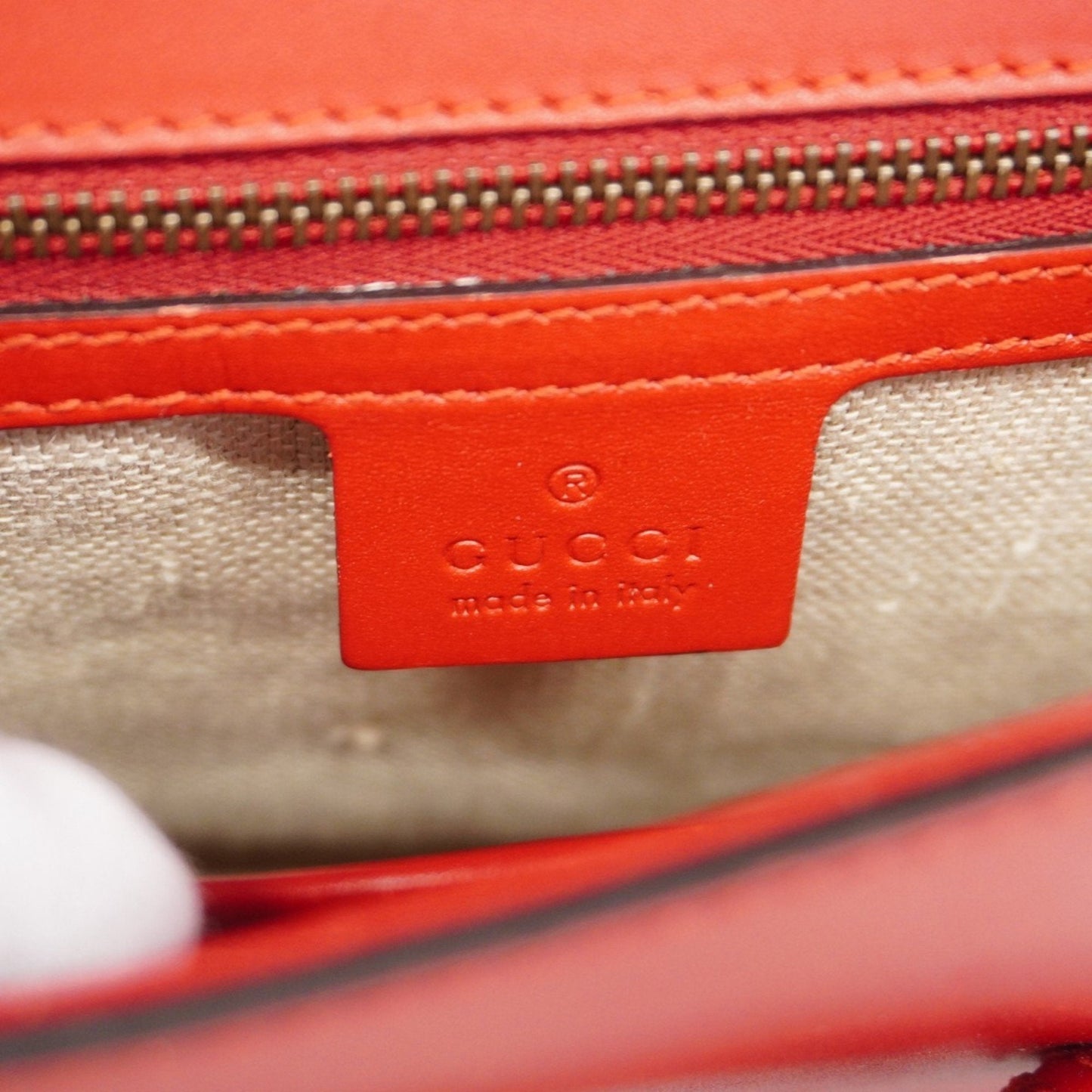 Gucci  Leather Shoulder Bag