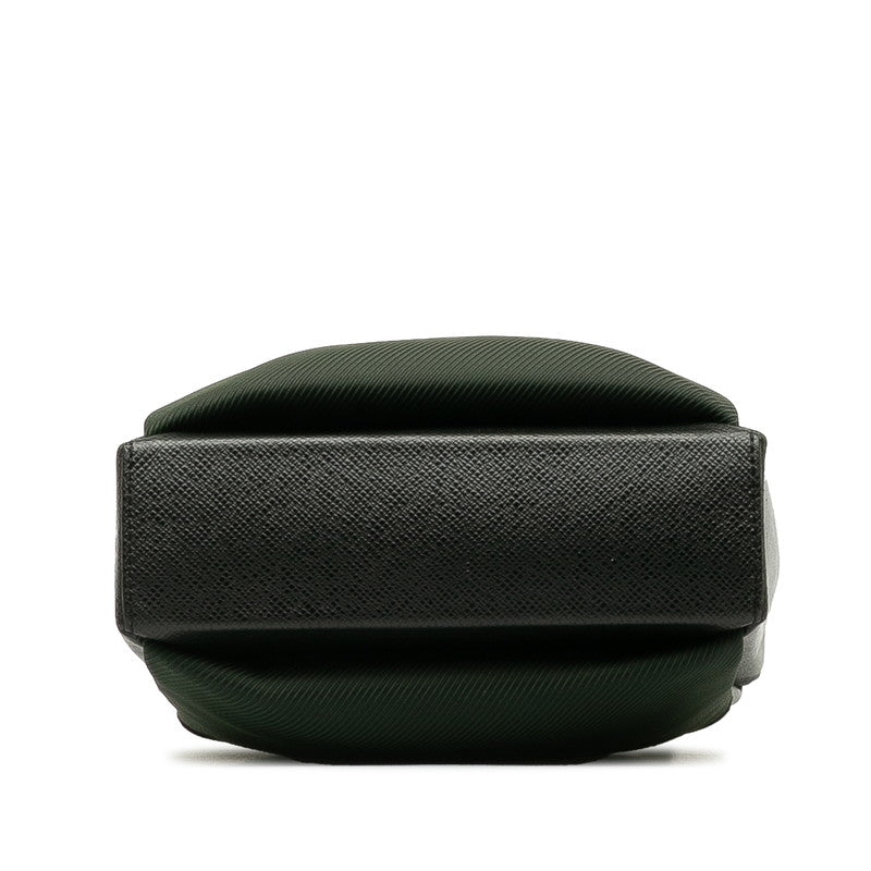 Louis Vuitton Taiga Saigon M30902 Black Black Nylon Leather  Louis Vuitton